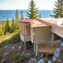 Load image into Gallery viewer, Fluid Float Colonial Cedar Hot Tub - Fluid Float & Sauna