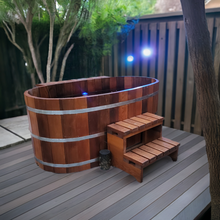 Cargar imagen en el visor de la galería, Fluid Float Japanese Cedar Soaking Tub - Fluid Float & Sauna