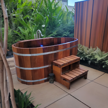 Cargar imagen en el visor de la galería, Fluid Float Japanese Cedar Soaking Tub - Fluid Float & Sauna