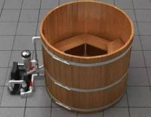 Load image into Gallery viewer, Fluid Float Classic Cedar Hot Tub - Fluid Float & Sauna