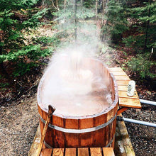 Cargar imagen en el visor de la galería, Fluid Float Japanese Cedar Soaking Tub - Fluid Float & Sauna