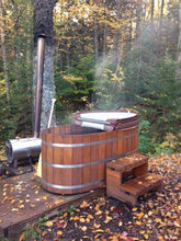 Cargar imagen en el visor de la galería, Fluid Float Japanese Cedar Soaking Tub - Fluid Float & Sauna