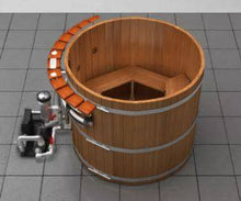 Load image into Gallery viewer, Fluid Custom Cedar Shelves - Fluid Float & Sauna