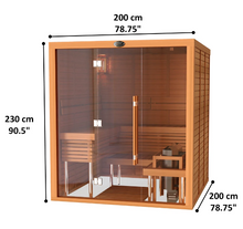 Cargar imagen en el visor de la galería, Saunas Fluidas Tradicionales De Cedro 
