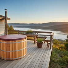 Load image into Gallery viewer, Fluid Float Colonial Cedar Hot Tub - Fluid Float &amp; Sauna 
