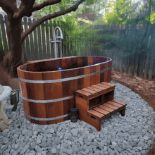 Load image into Gallery viewer, Fluid Float Japanese Cedar Soaking Tub - Fluid Float &amp; Sauna 
