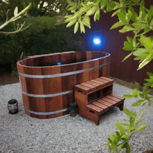Load image into Gallery viewer, Fluid Float Japanese Cedar Soaking Tub - Fluid Float &amp; Sauna 

