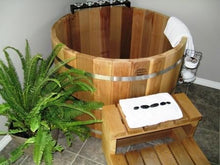 Cargar imagen en el visor de la galería, Fluid Float Japanese Cedar Soaking Tub - Fluid Float &amp; Sauna 

