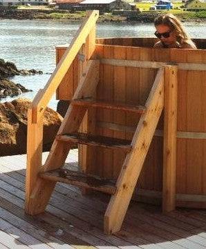 Kit de escalera para bañera de fluidos 