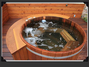 Fluid Float Classic Cedar Hot Tub - Fluid Float & Sauna 
