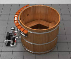 Fluid Custom Cedar Shelves - Fluid Float & Sauna 